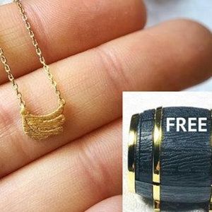 Banana necklace gold necklaces cute necklace jewel